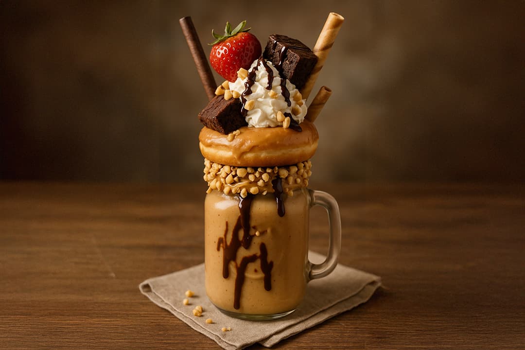 Signature coffee drink at an event
