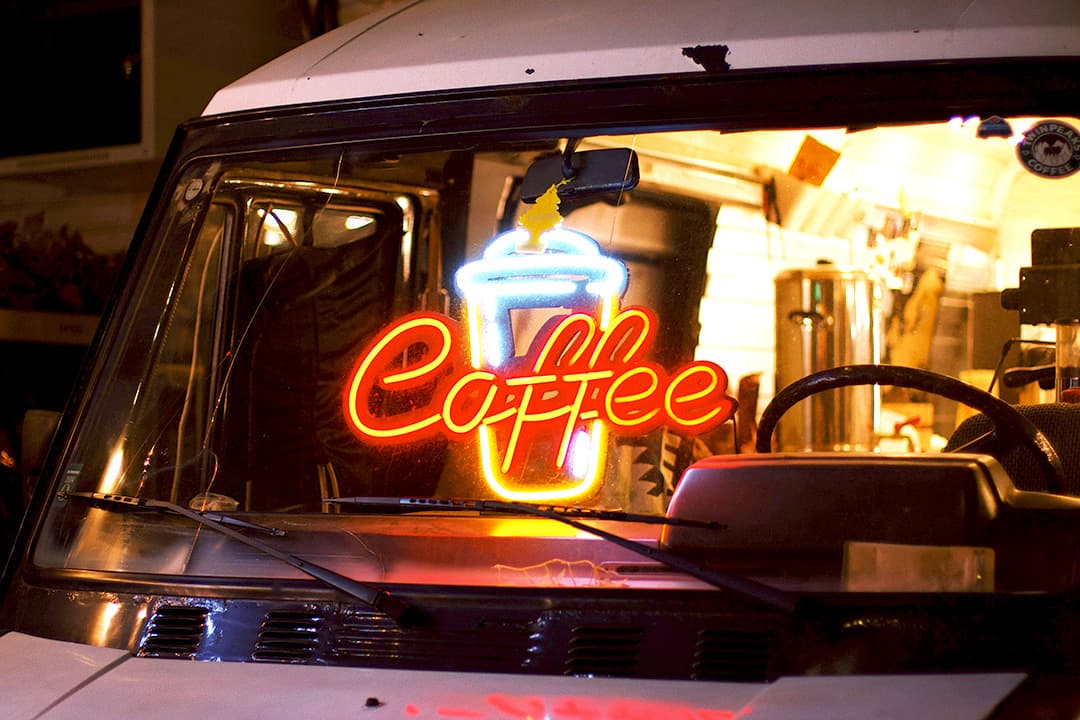 Coffee Van Setup