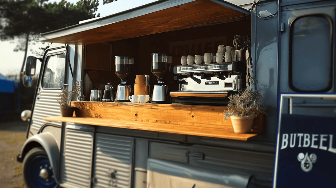 Coffee van for brand event catering